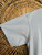 Vintage Y2K "Hardcore Cowgirl" Baby Blue Women's Cropped T-Shirt Size Medium