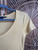 Vintage Ralph Lauren RL Sport Pastel Yellow V-Neck T-Shirt Women's Size Medium