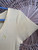 Vintage Ralph Lauren RL Sport Pastel Yellow V-Neck T-Shirt Women's Size Medium