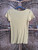 Vintage Ralph Lauren RL Sport Pastel Yellow V-Neck T-Shirt Women's Size Medium