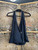 Vintage 90s Dave & Johnny Crystal Halter Skirt Set Black Size 5 (Small)