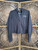 Y2K Harley Davidson Dark Grey Hooded Jacket Women's Size Small