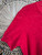 Vintage 70s Jumping Jack Thunder Red Terrycloth Women's Top Size Medium