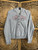 Y2K Aeropostale Aero Light Grey Hooded Sweatshirt Women's Size Medium
