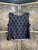 Vintage Danny & Nicole Black Lacey Layered Women's Tank Top Size 16