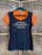 Vtg Y2K Harley Davidson New Bern, North Carolina Black Orange Baby Women's Size Large