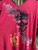 Vintage HD Harley Davidson Bedazzled Skull Hot Pink Open Back Women's Top Size X-Large XL