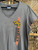2014 Harley Davidson Lynchburg, Tennessee Dark Grey V-Neck T-Shirt Women's Size 2XL XXL