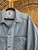 Vintage Pepsi Cola Light Wash Denim Jacket Size Large