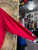 Vintage Starter Indiana University Hoosiers Embroidered Red V-Neck Sweatshirt Size X-Large XL