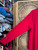 Vintage Starter Indiana University IU Hoosiers Red Turtleneck Long Sleeve T-Shirt Size XL