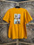 Vintage 90s Supreme X Mike Kelley Ahh...Youth! Yellow Graphic T-Shirt Size X-Large