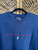 Y2K WNBA Indiana Fever Embroidered Navy Blue T-Shirt Size X-Large XL