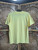 Vintage 70s 80s T Plus "I Am 60 Treat Me With Respect" Flock Print Yellow T-Shirt Size Medium