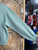 Vintage Y2K Nike Silver Tag Mini Swoosh Army Green Hooded Sweatshirt Size Medium