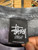 Y2K Stussy Purple Grey Tie Dye T-Shirt Size Large