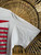 Vintage Speedo Classic American Graphic White T-Shirt Size Large