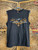 Vintage Y2K 2003 Harley Davidson Flaming Eagle Black Muscle Tank Size Medium