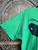 Vintage 90s Y2K Space Aliens Green T-Shirt Size Large
