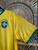 Nike CBF Brazilian Football Confederation Yellow Green Soccer Jersey #10 Size X-Large