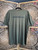 Vintage Y2K Survivor Jesus Parody Army Green T-Shirt Size X-Large XL