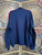Vintage Polo Sport Ralph Lauren Blue With Red Stripe Track Jacket Size XXL 2XL