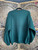 Vintage Jerzees Ball State Mom Forest Green Embroidered Crewneck Sweatshirt Size Large