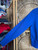 Polo Ralph Lauren RL Red Spell Out Blue Crewneck Sweatshirt Size Small