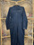 Vintage 90s Y2K FUBU Dark Wash Denim Women's Jumpsuit Size 15/16
