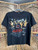 Vintage Y2K 2008 WWF WWE Wrestling John Cena Hustle Loyalty Respect Black T-Shirt Size Medium