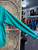 Vintage Y2K Nike Athletic Dept. Green & Grey Satin Hood Zip Up Sweatshirt Women's Size X-Large