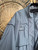 Vintage 80s 90s Nike Butler University Bulldogs Silver Full Zip Windbreaker Jacket Size XXL 2XL