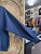 Vintage 80s 90s Champion Notre Dame University Irish Navy Blue Mock Neck Zip Hooded Sweatshirt Size Large