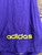 Vintage Y2K Adidas Bedazzled Purple And Yellow Hooded Halter Top Women's Size Large