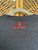 Vintage Y2K Playboy Red Sparkly Black Baby Tee Women's Size Small