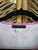 Vintage Y2K Kenzo AOP Pink Yellow Sparkly Bedazzled Baby Tee Women's Size Large