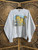 Vintage 90s Volunteer Garfield "Stay Outta My Way" White Crewneck Sweatshirt Size Large