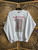 Vintage 90s "Words To Live By" 10 Commandments White Crewneck Sweatshirt Size Medium