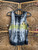 Vtg 80s 90s Surfers Alliance Tie Dye Black & Yellow Tank Top Size Small