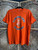 Vintage U.S. Army Signal Center Fort Gordon, Georgia Orange T-Shirt Size Large