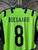 DS Adidas Arsenal FC Martin Ødegaard #8 Neon Green Wavy Soccer Jersey Men's Size Medium