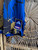 Adidas Marvel MLS Kick Childhood Cancer Pre-Match Blue Yellow Soccer Jersey Size Large