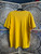 Vintage Y2K Nike Sunburst Yellow T-Shirt Size Large