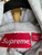Supreme Varsity #94 Green Patch Light Grey Hoodie Sweatshirt Size XX-Large