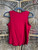 Vintage Y2K Cheerleader Princess Red Tank Top Women's Size Medium
