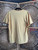 Vintage Indiana University IU Hoosiers Butter Yellow T-Shirt Size Large