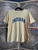 Vintage Indiana University IU Hoosiers Butter Yellow T-Shirt Size Large