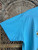Vintage 80s 1988 Oneita "I Don't Do Mornings" Duck Light Aqua Blue T-Shirt Size X-Large