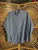 Vintage Ralph Lauren RL Blue Plaid Classic Fit Button Down Shirt Size Medium