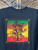 Vintage Y2K O.A.R. In Between Now And Then Black T-Shirt Size Medium